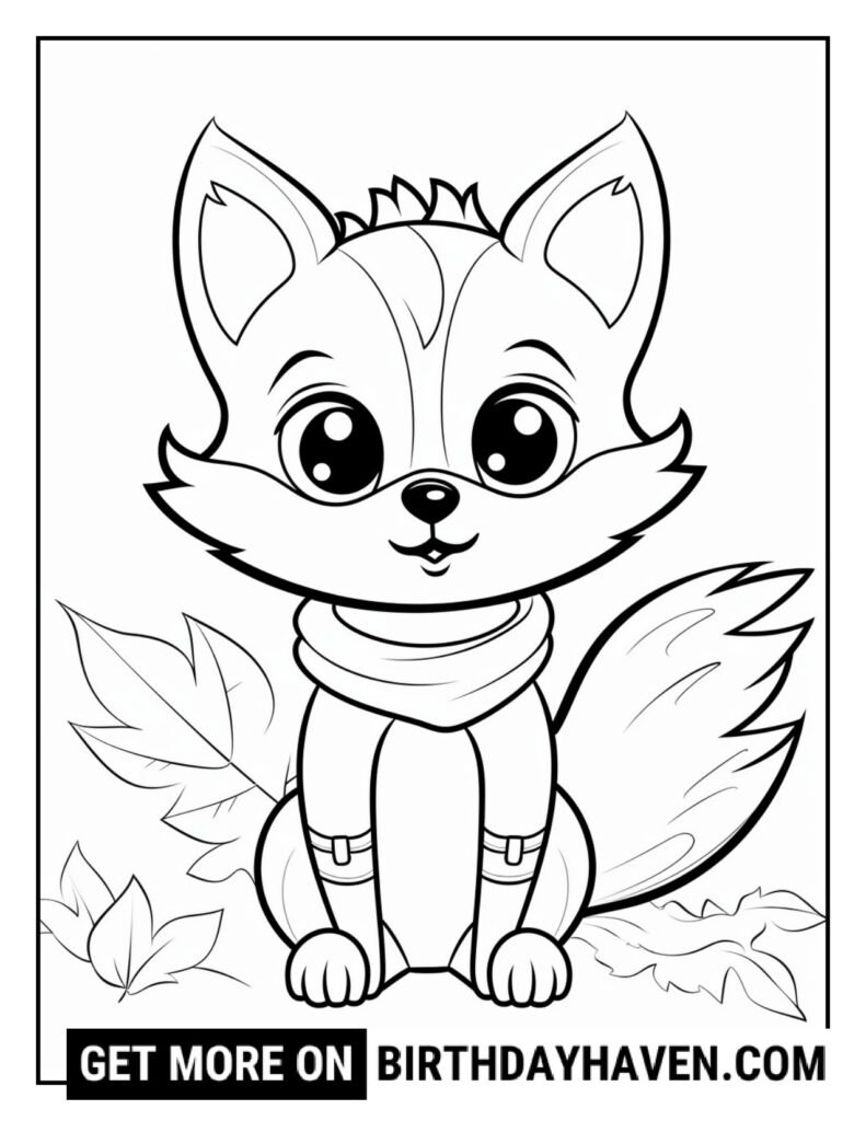 Autumn Coloring Pages 11