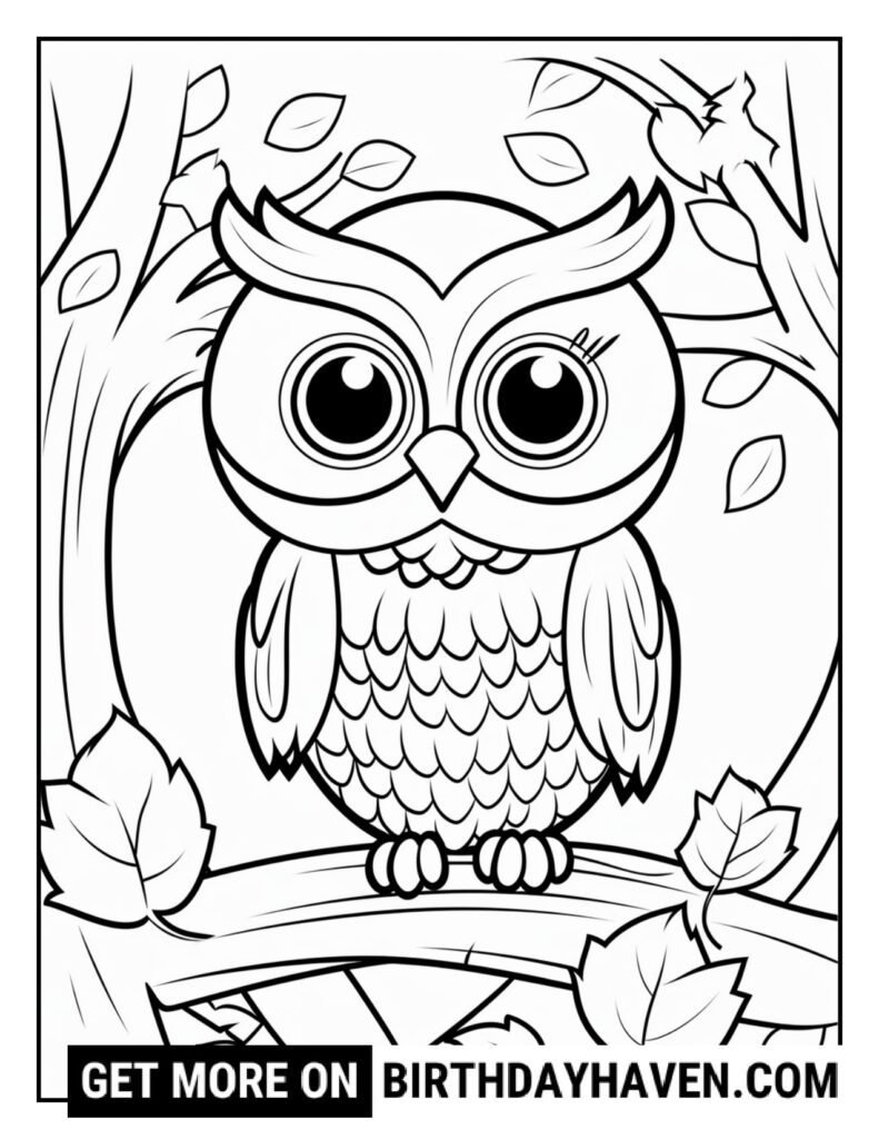 Autumn Coloring Pages 13