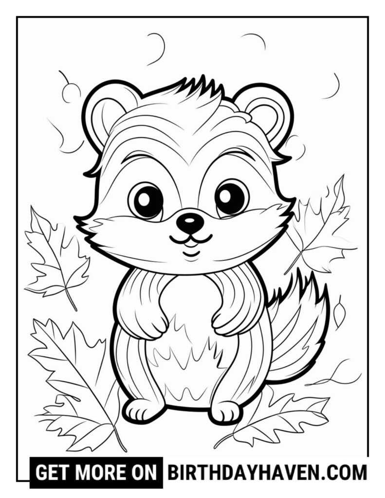 Autumn Coloring Pages 14