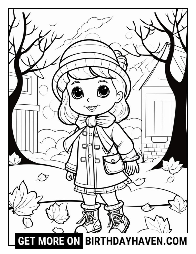 Autumn Coloring Pages 20