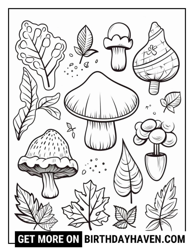 Autumn Coloring Pages 21
