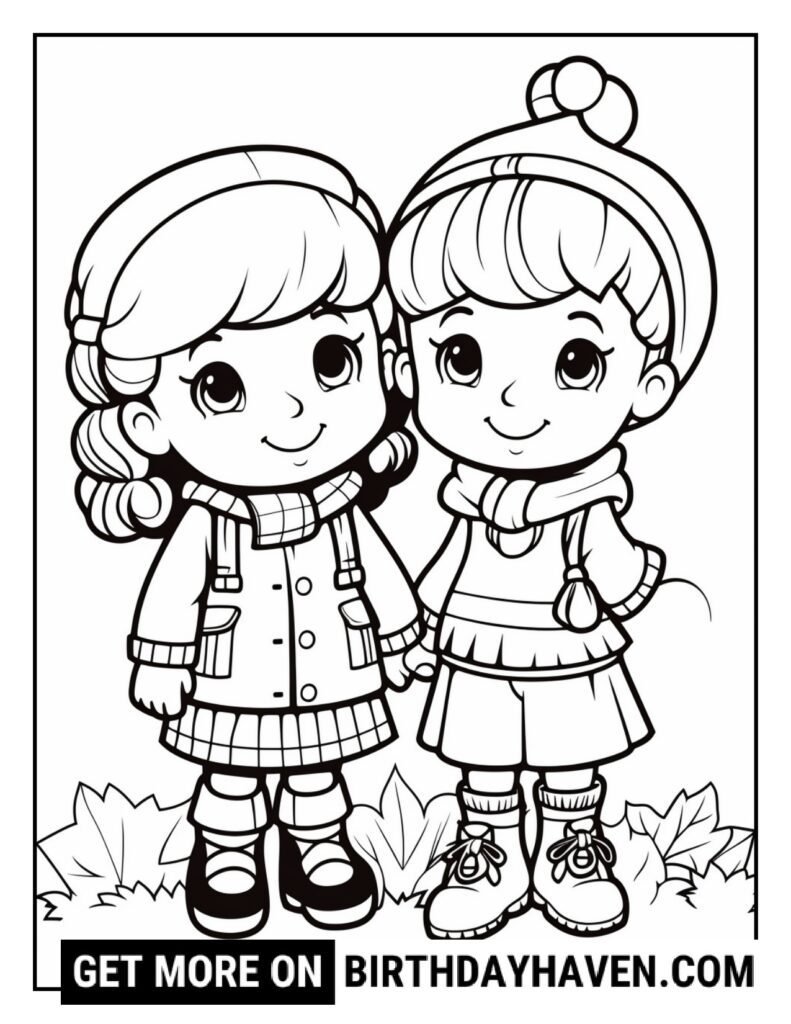 Autumn Coloring Pages 23