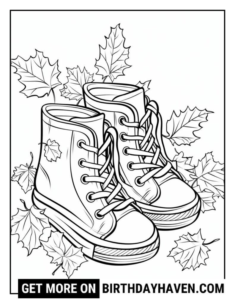 Autumn Coloring Pages 5