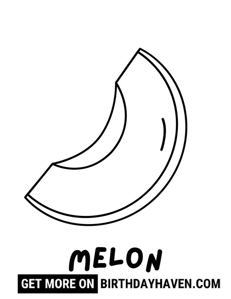 Fruit coloring pages 15