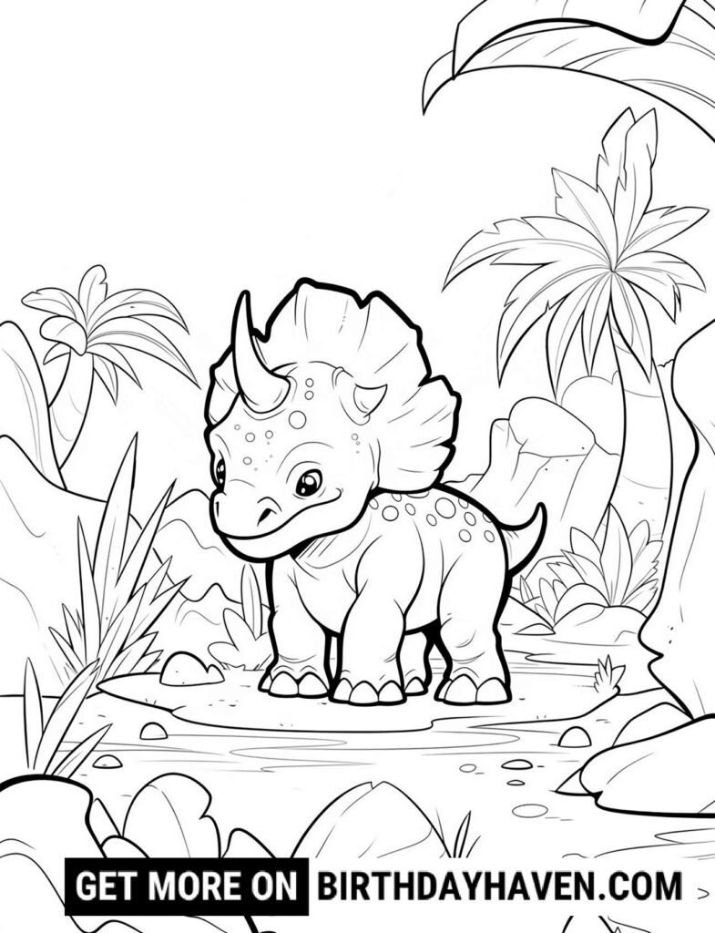 dinosaur coloring pages 1