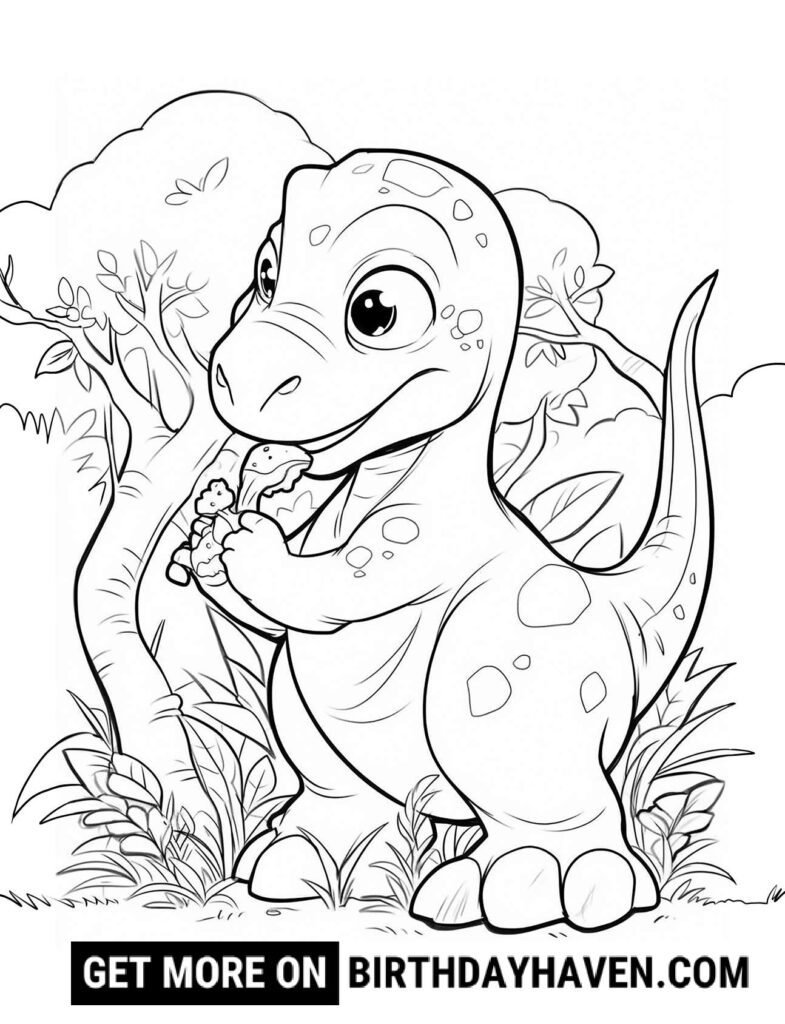 dinosaur coloring pages 16