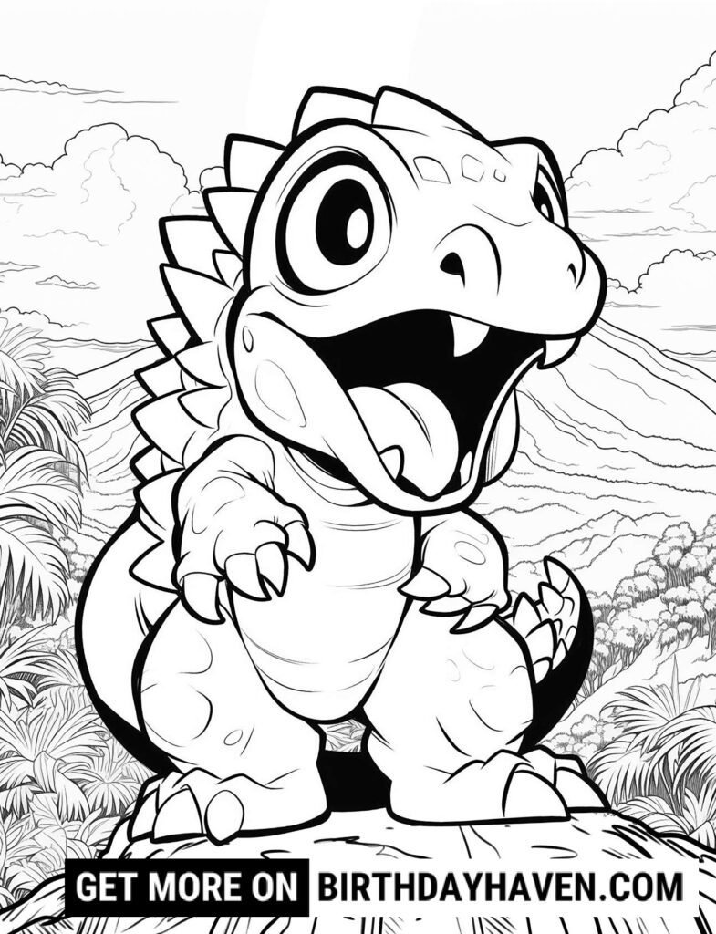 dinosaur coloring pages 19