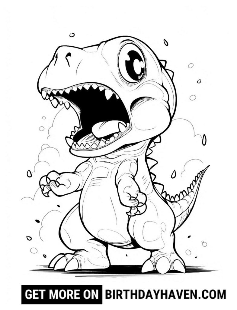 dinosaur coloring pages 20