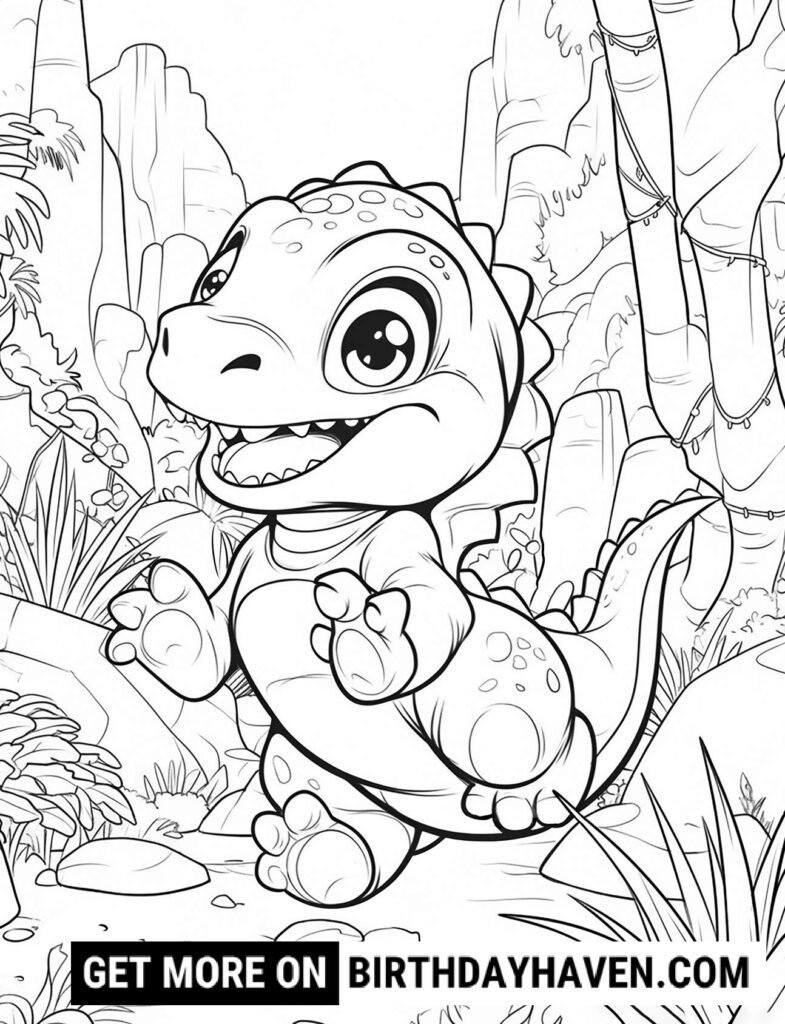 dinosaur coloring pages 3