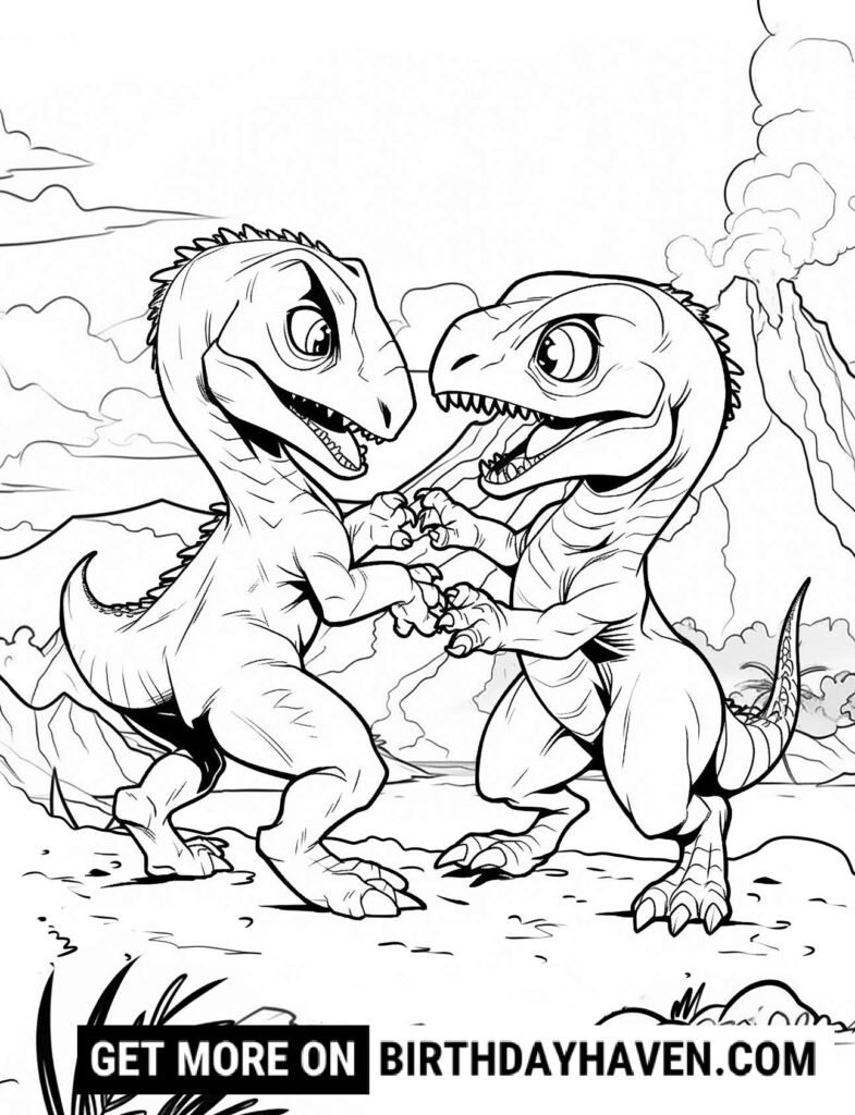 dinosaur coloring pages 7