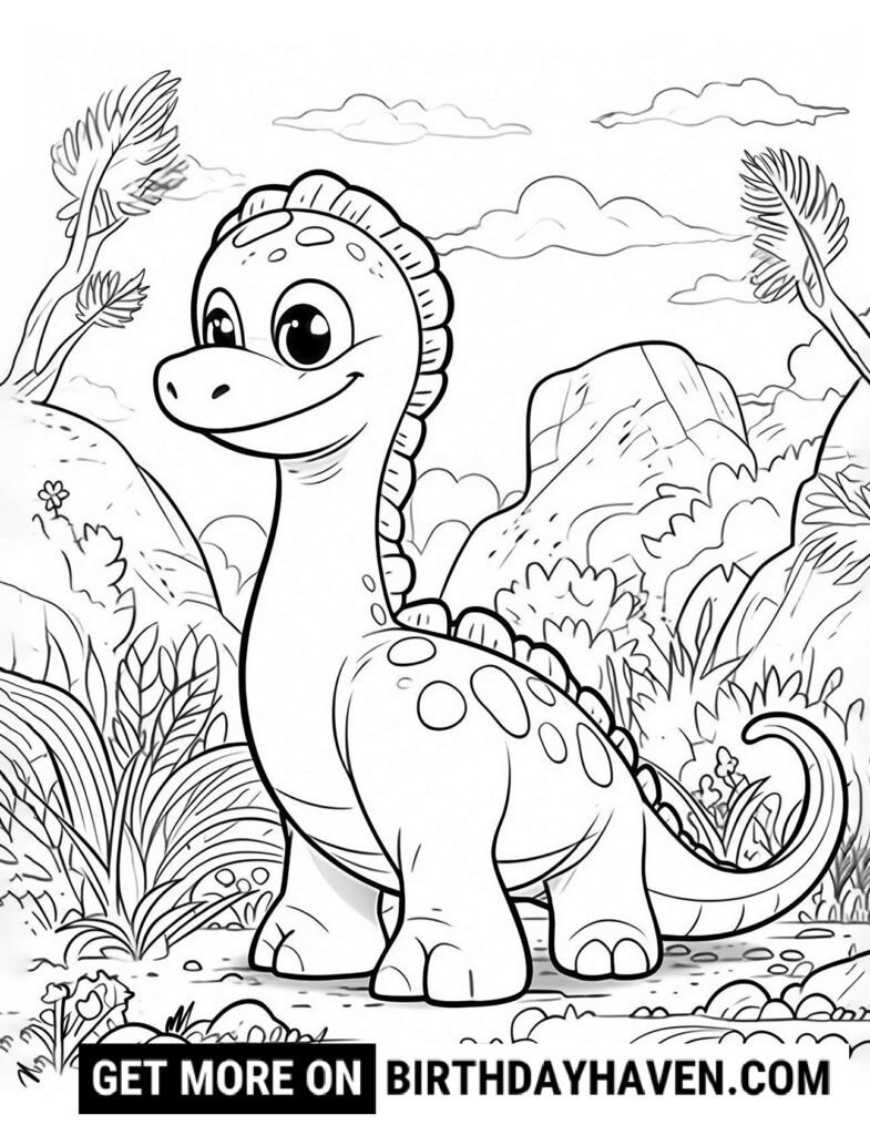 dinosaur coloring pages 8