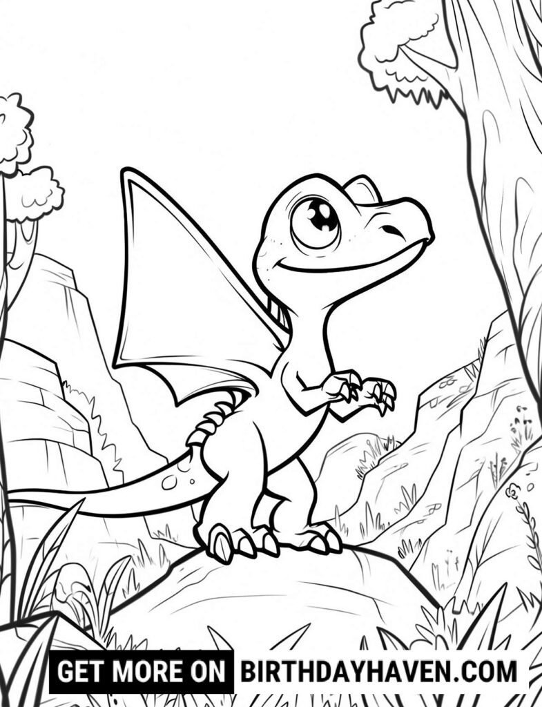 dinosaur coloring pages 9