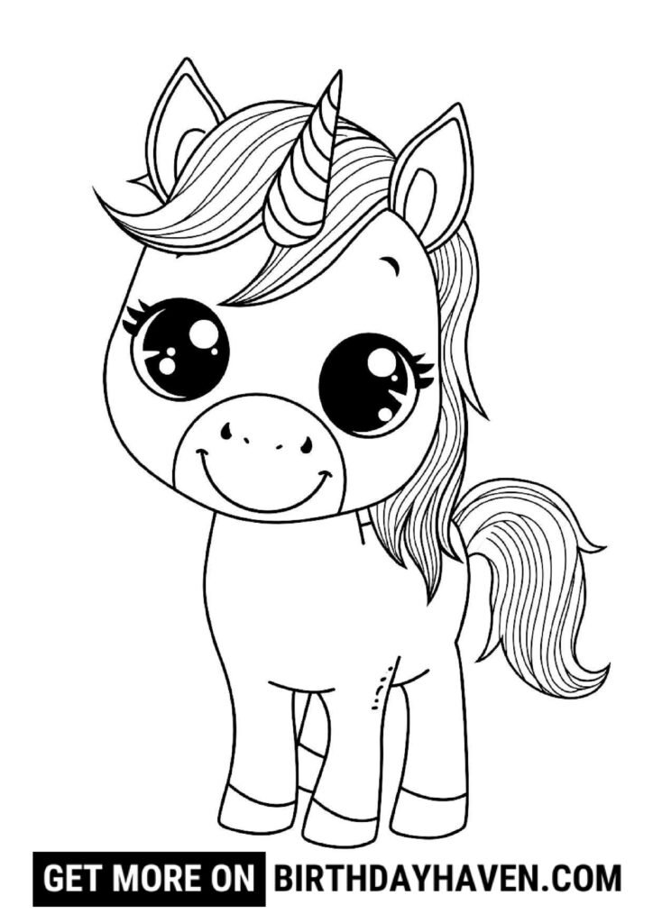 unicorn coloring pages 10