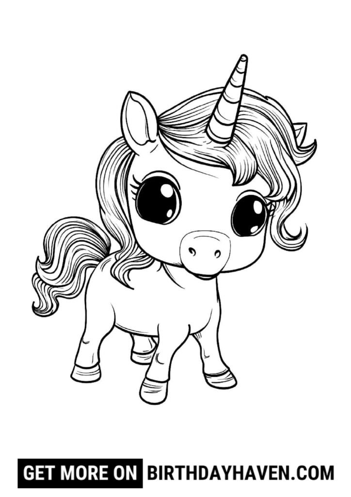 unicorn coloring pages 13
