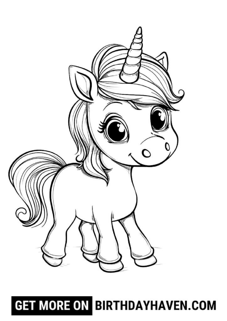 unicorn coloring pages 15