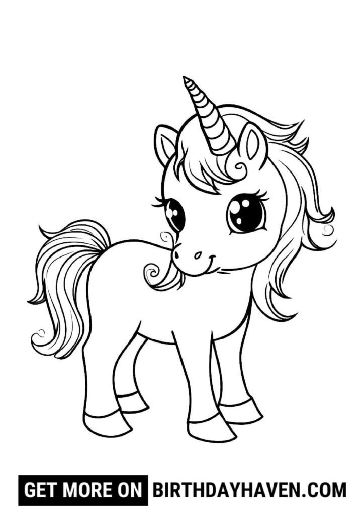 unicorn coloring pages 18